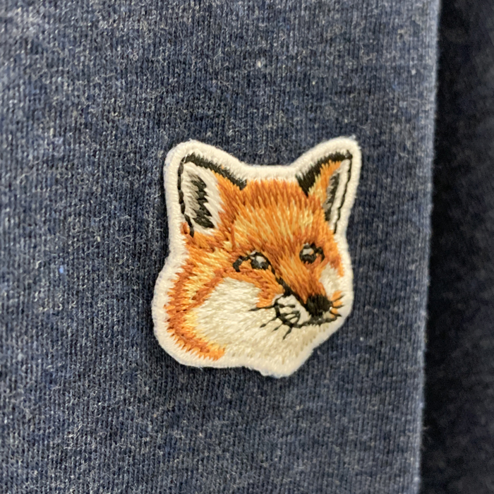 MAISON KITSUNE FOX HEAD CLASSIC Tシャツ(IM00111KJ0008) MAISON KITSUNE Tシャツ FOX HEAD PATCH CLASSIC TEE-SHIRT