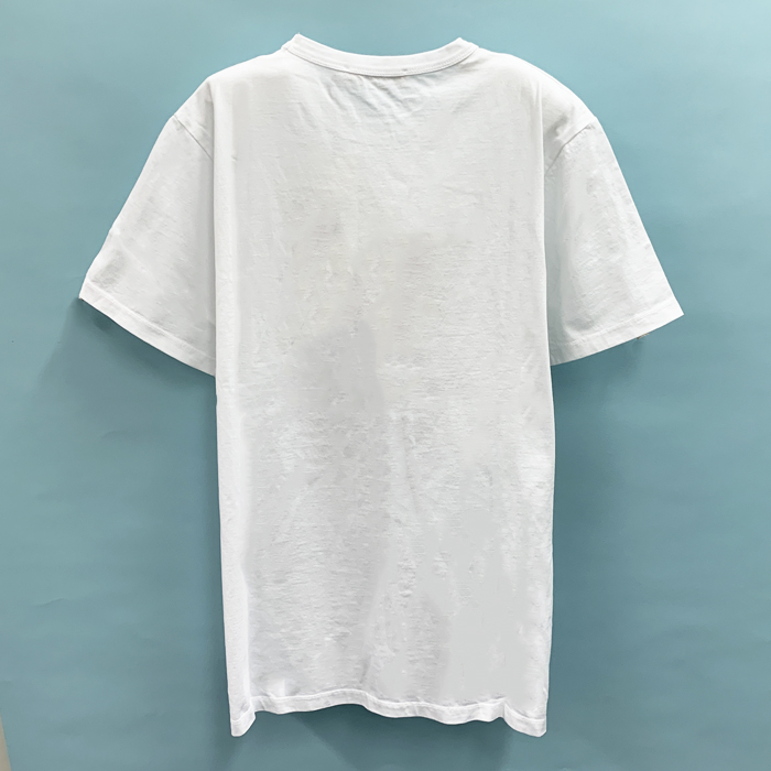 メゾンキツネ Tシャツ クルーネックTシャツ A・バーリル ホワイト メンズ IM00127KJ0008 MAISON KITSUNE MAISON KITSUNE メゾンキツネ Tシャツ クルーネックTシャツ A