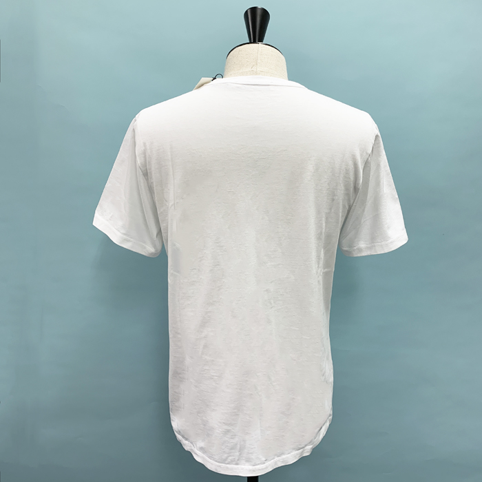 メゾンキツネ Tシャツ クルーネックTシャツ A・バーリル ホワイト メンズ IM00127KJ0008 MAISON KITSUNE MAISON KITSUNE メゾンキツネ Tシャツ クルーネックTシャツ A