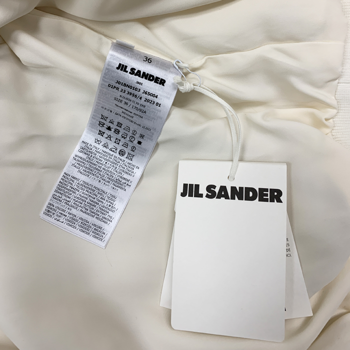 JIL SANDER ジルサンダー パッド入り ロゴ ブルゾン ジャケット