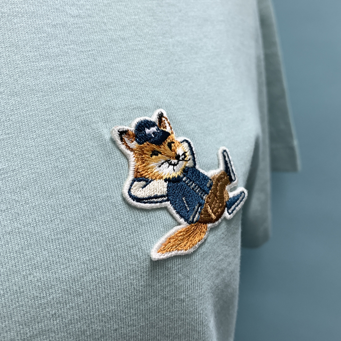 【訳あり】 MAISON KITSUNE ドレスドFox Tシャツ KW00107KJ0008 MAISON KITSUNE メゾンキツネ Tシャツ 半袖 人気 ドレスド Fox