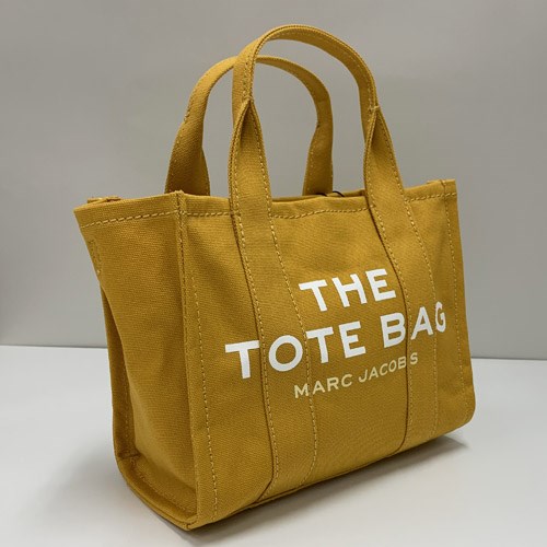 【爆買】MARC JACOBS マークジェイコブス 人気商品 キャンバス ロゴ 2WAY ミニトラベルトートバッグ レディース サンフラワー M0016493-766の画像