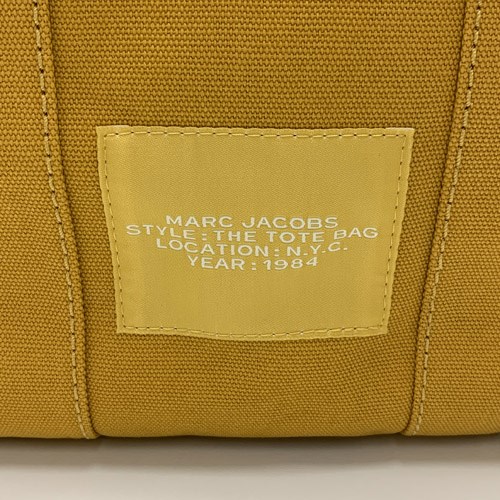 【爆買】MARC JACOBS マークジェイコブス 人気商品 キャンバス ロゴ 2WAY ミニトラベルトートバッグ レディース サンフラワー M0016493-766の画像