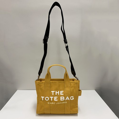 【爆買】MARC JACOBS マークジェイコブス 人気商品 キャンバス ロゴ 2WAY ミニトラベルトートバッグ レディース サンフラワー M0016493-766の画像
