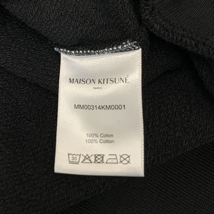 即発 MAISON KITSUNE FoxHeadスウェットシャツ MM00314KM0001 MAISON KITSUNE メゾンキツネ スウェットシャツ FoxHeadス 襟