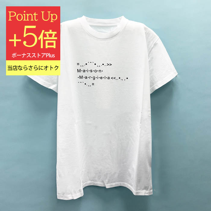 【訳あり】メゾンマルジェラ Tシャツ・カットソー Tシャツ 半袖 レディース ブラック ホワイト S51GC0515 S22816 MAISON MARGIELA