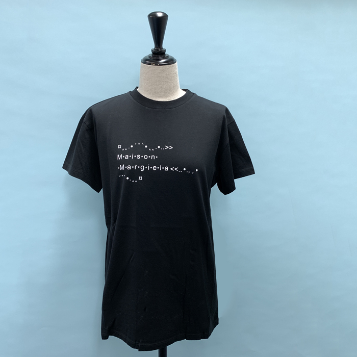メゾンマルジェラ Tシャツ・カットソー フロント ロゴ Tシャツ 半袖 レディース ブラック ホワイト S51GC0515 S22816 MAISON MARGIELA Maison Margiela メゾンマルジェラ Tシャツ・カットソー