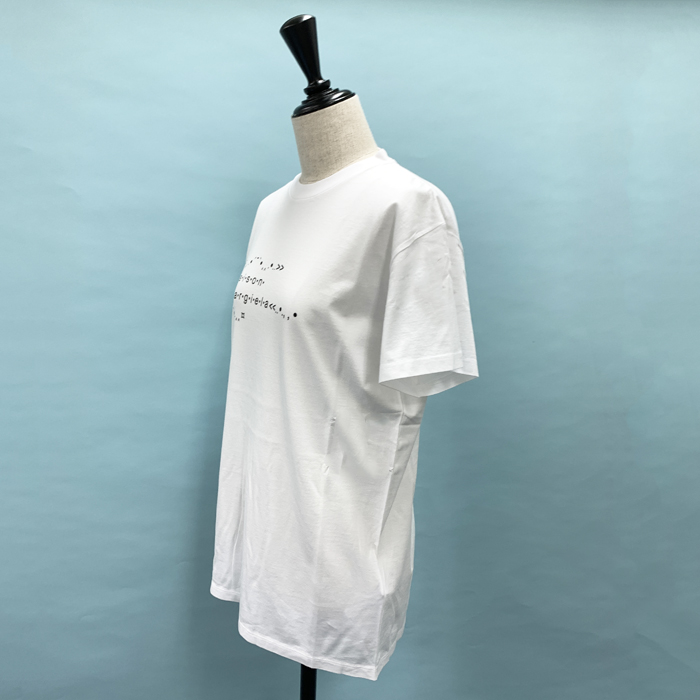 【訳あり】メゾンマルジェラ Tシャツ・カットソー Tシャツ 半袖 レディース ブラック ホワイト S51GC0515 S22816 MAISON MARGIELA Maison Margiela 【訳あり】メゾンマルジェラ Tシャツ