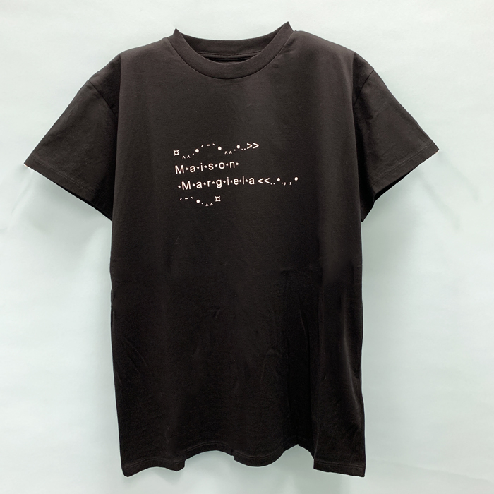 メゾンマルジェラ Tシャツ・カットソー フロント ロゴ Tシャツ 半袖 レディース ブラック ホワイト S51GC0515 S22816 MAISON MARGIELA Maison Margiela メゾンマルジェラ Tシャツ・カットソー