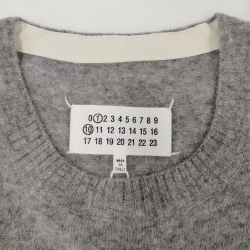 メゾン・マルジェラ トップス ラムウール セーター レディース グレー S51HA1202S18142 MAISON MARGIELA Maison Margiela メゾン・マルジェラ トップス ラムウール