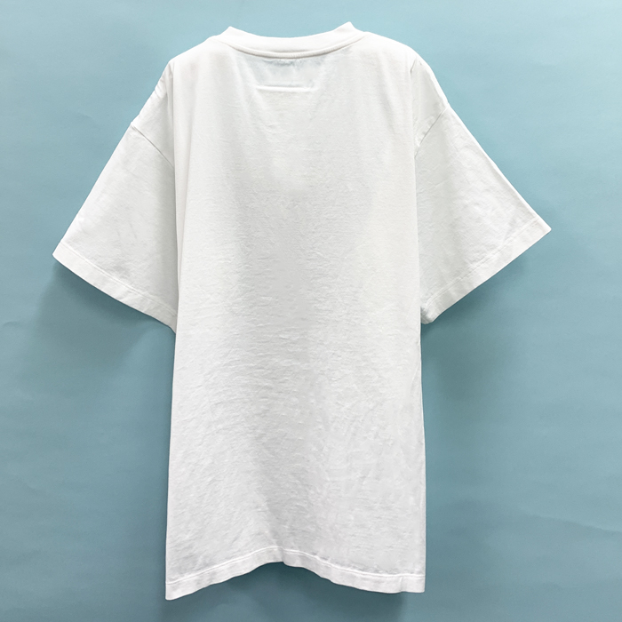 エムエムシックス メゾンマルジェラ Tシャツ 半袖 クルーネック ロゴプリント オーバーサイズ 2色 レディース S62GD0111 S23955 MM6 エムエムシックス メゾンマルジェラ Tシャツ 半袖 クルー