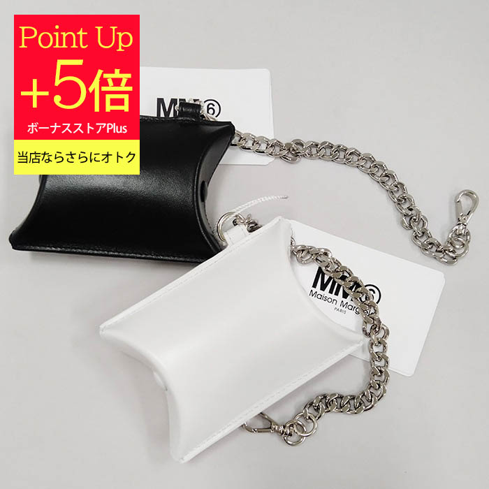 【MM6】レザー キーリング MM6 Maison Margiela - Leather Keychain and Bag Charm | HBX