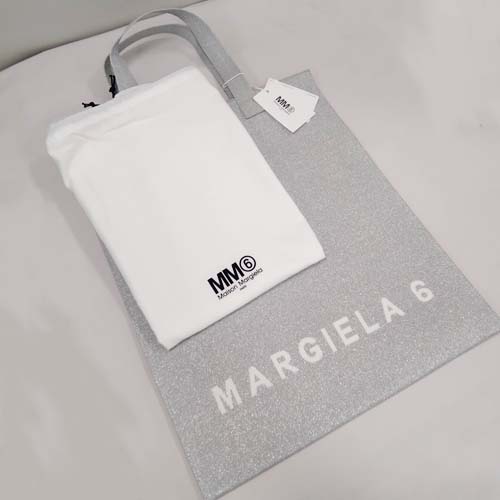 MM6 エムエムシックス MAISON MARGIELA トートバッグ シルバー