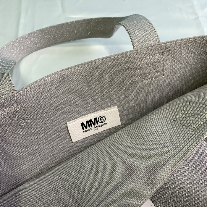 MM6 エムエムシックス MAISON MARGIELA トートバッグ シルバー