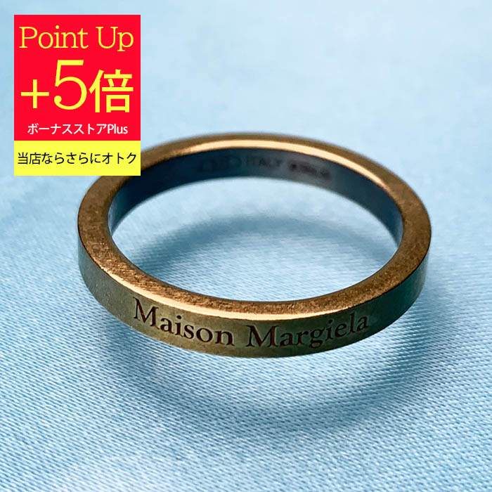 指輪・リング MAISON MARGIELA medium logo ring(SM1UQ0080SV0158) Maison Margiela メゾンマルジェラ リング 指輪 medium logo
