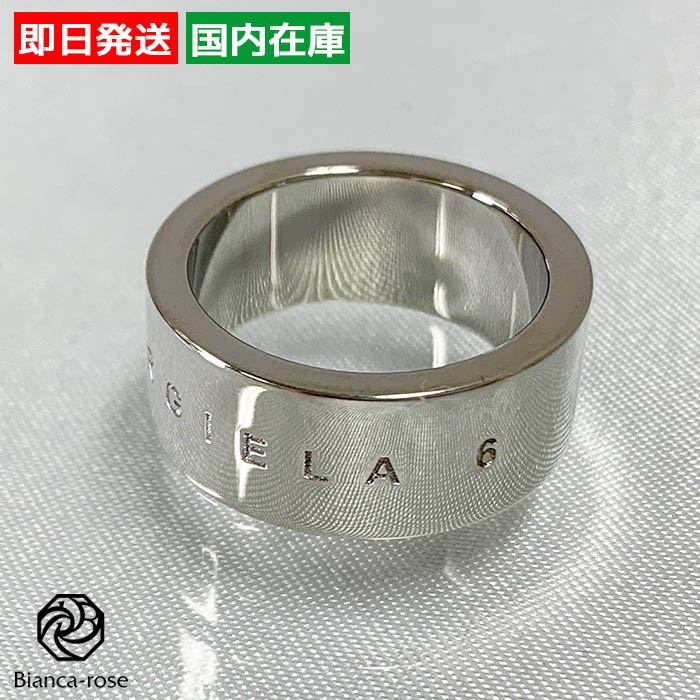 MM6 エムエムシックス メゾンマルジェラ ロゴリング シンプル