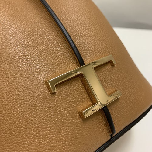 TOD'S トッズ T タイムレス レザー バケット バッグ マイクロ