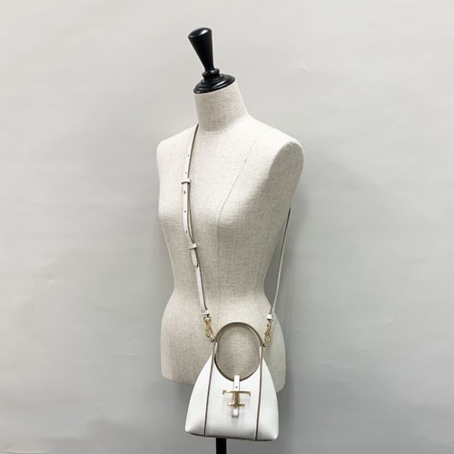 即発 TOD’S Tタイムレスホーボーバッグマイクロ XBWTSBE0000Q8E TOD'S トッズ Tタイムレス ホーボー バッグ Micro レディース