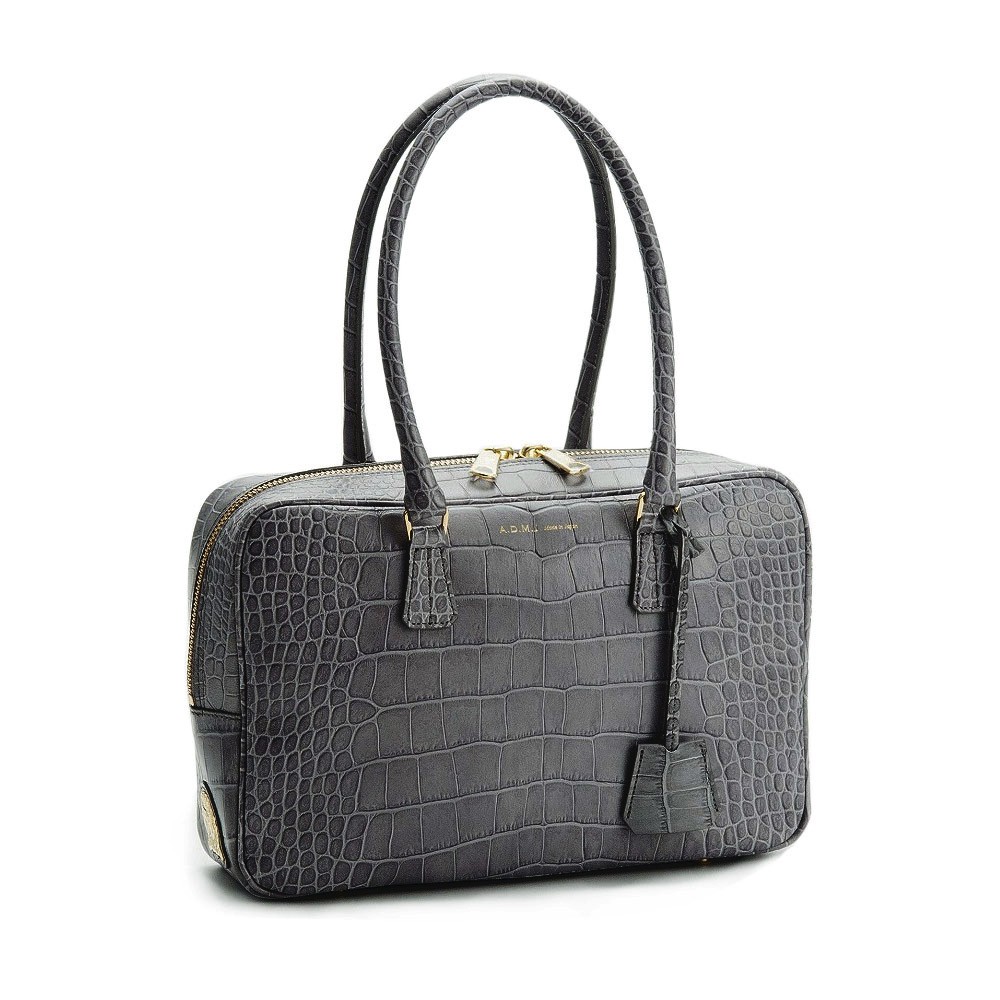 ADMJ エーディーエムジェイ/CROCODILEEMBOSSING BASIC BOSTONBAG 28cm ボストンバッグ28cm :  admjacs01070 : 上野悟 THE BAG SHOP - 通販 - Yahoo!ショッピング