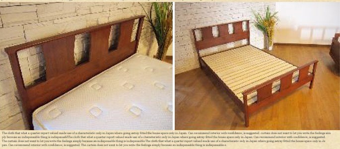 ACME Furniture セミダブルベッド BROOKS BED-SD : インテリアショップ