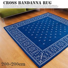 cross bandanna rug  200200cm 1color