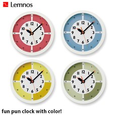 fun pun clock with color ץ