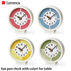 fun pun clock with color for table ץɡ°