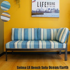Selma LR Bench Sofa Ocean Earthե BIMAKES