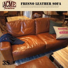 FRESNO LEATHER SOFA 3-Seater ACME Furniture