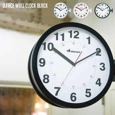 DOUBLE FACE WALL CLOCK 3variation