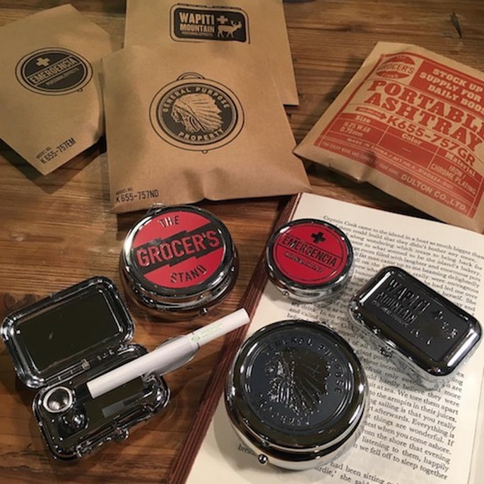 DULTON（ダルトン） アシュトレイ ポータブル アシュトレイ