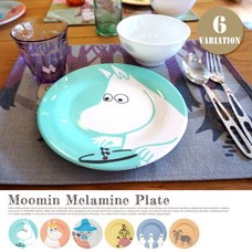 Moomin Melamine Plate 6variation