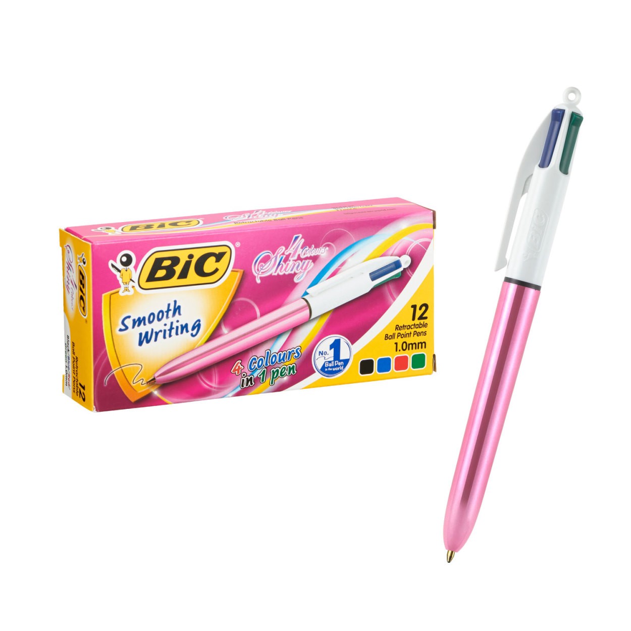 70%OFF】【早い者勝ち】【公式】 BIC 4色ボールペン シャイン 1.0mm 12本セット メタリック軸 :4CS:BICジャパン公式  Yahoo!ShoP - 通販 - Yahoo!ショッピング