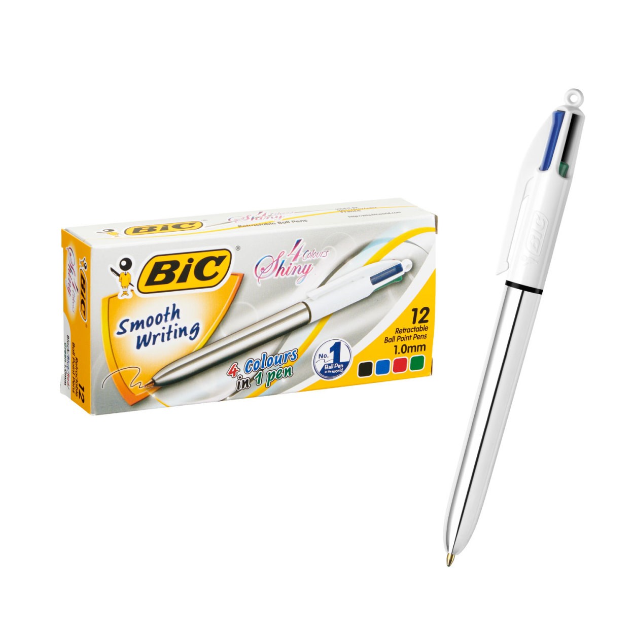 70%OFF】【早い者勝ち】【公式】 BIC 4色ボールペン シャイン 1.0mm 12本セット メタリック軸 :4CS:BICジャパン公式  Yahoo!ShoP - 通販 - Yahoo!ショッピング