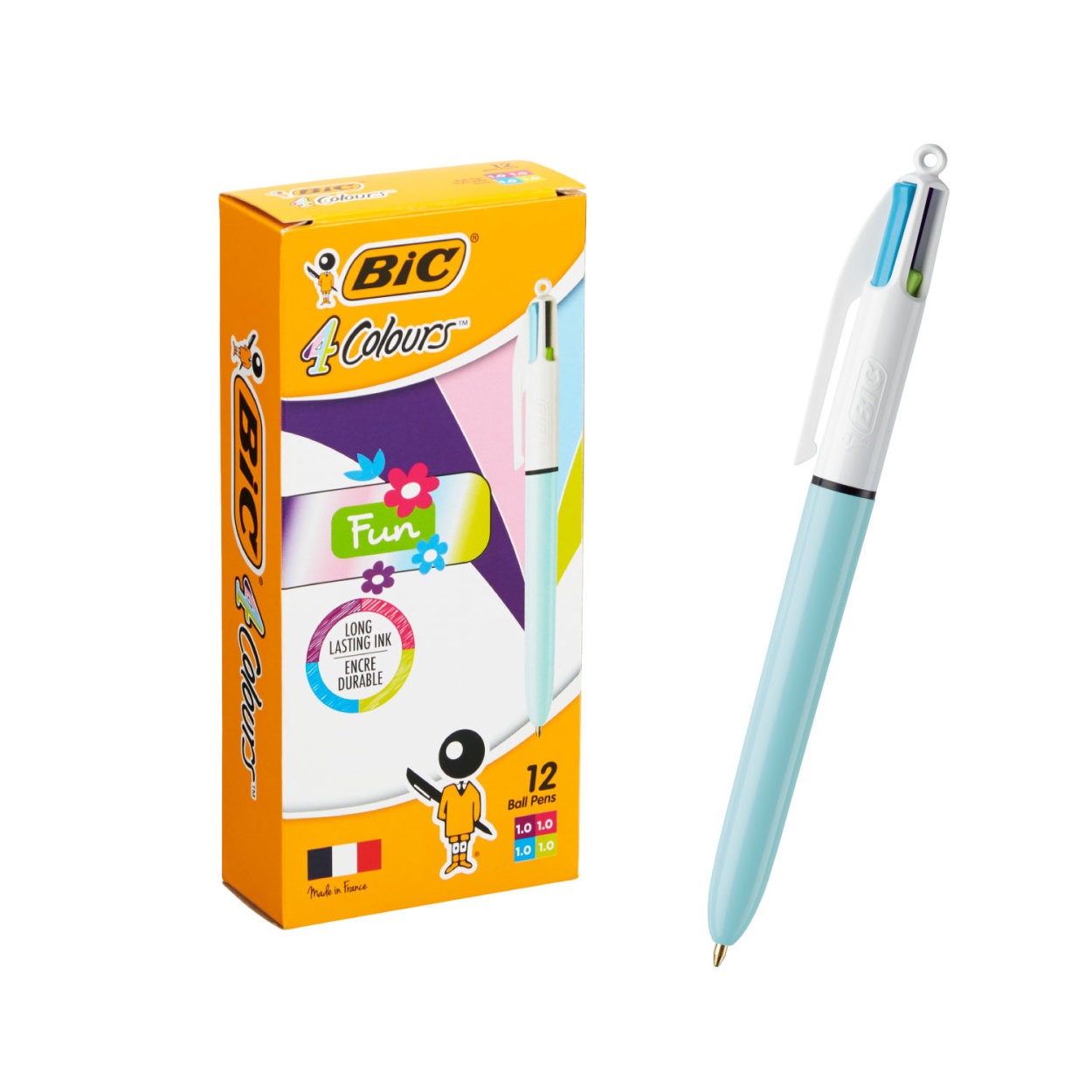 ☆日本の職人技☆ BIC オレンジ 油性 ボールペン 1.0mm 黒 30本 セット