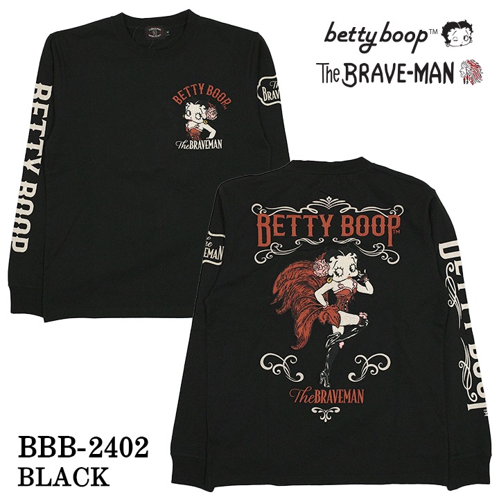 BETTY BOOP（ベティ ブープ） THE BRAVEMAN×BETTY BOOP ベティーブープ