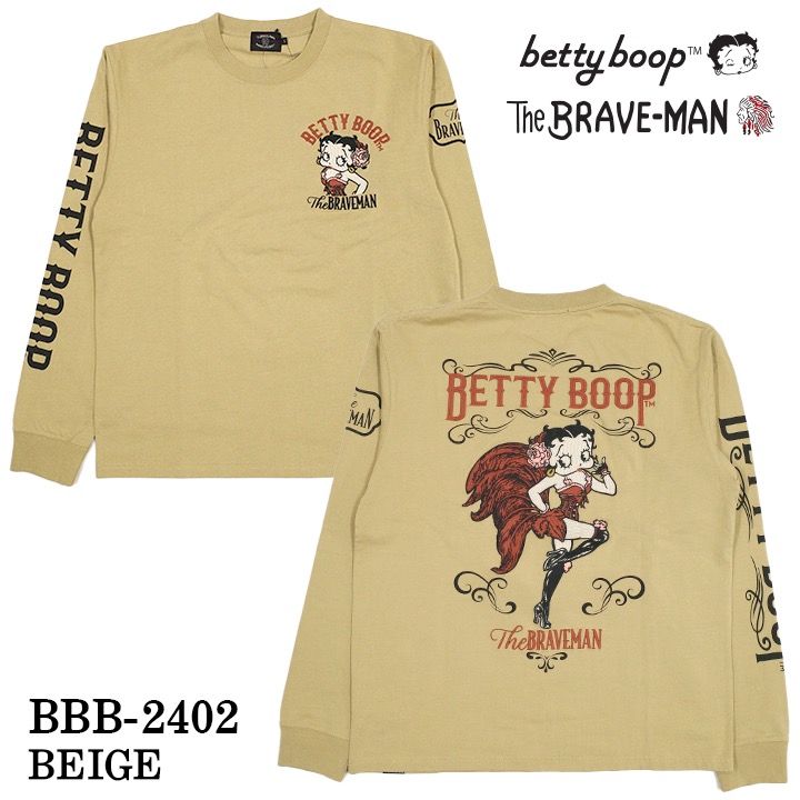 BETTY BOOP（ベティ ブープ） THE BRAVEMAN×BETTY BOOP ベティーブープ