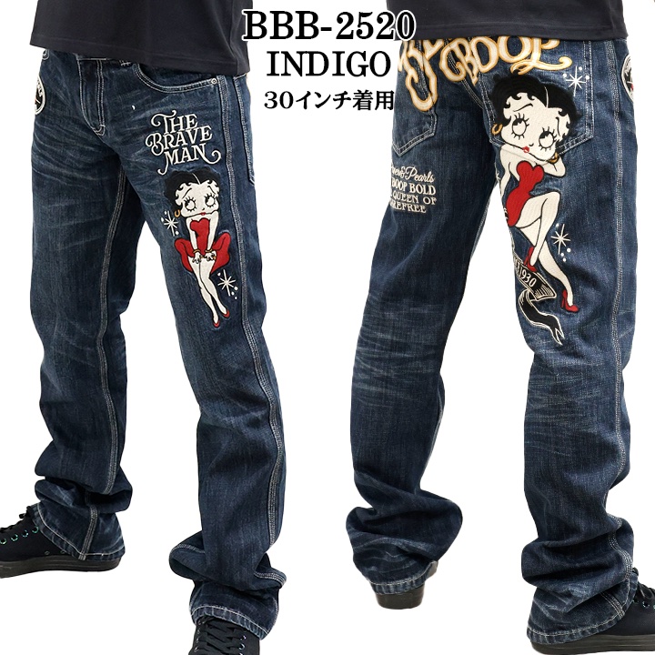 THE BRAVEMAN×BETTY BOOP ブレイブマン ベティ・ブープ コラボ デニム