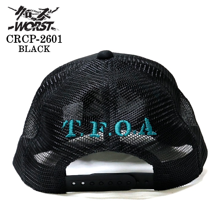 CROWS×WORST TWILL MESH CAP クローズ ワースト 武装戦線 ツイル