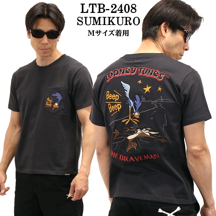 THE BRAVEMAN×LOONEY TUNES ルーニーチューンズ コラボ TEE 天竺 半袖Tシャツ ltb-2408 THE BRAVEMAN×LOONEY TUNES ルーニーチューンズ コラボ TEE 天竺 半袖T