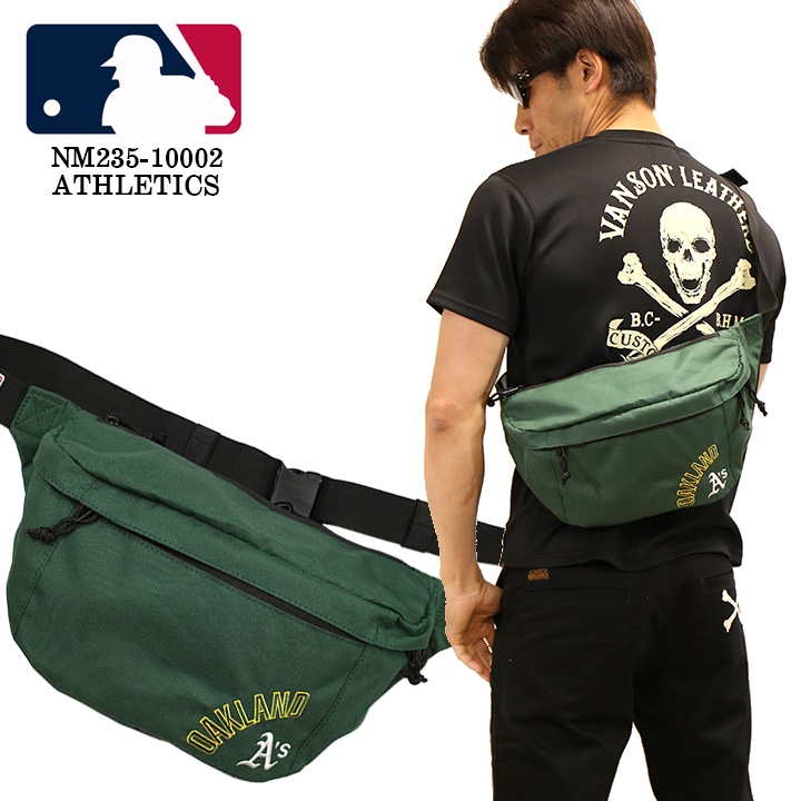 MLB メジャーリーグベースボール SIMPLE WAIST BAG カバン 鞄 nm235-10002｜bicks-market｜11