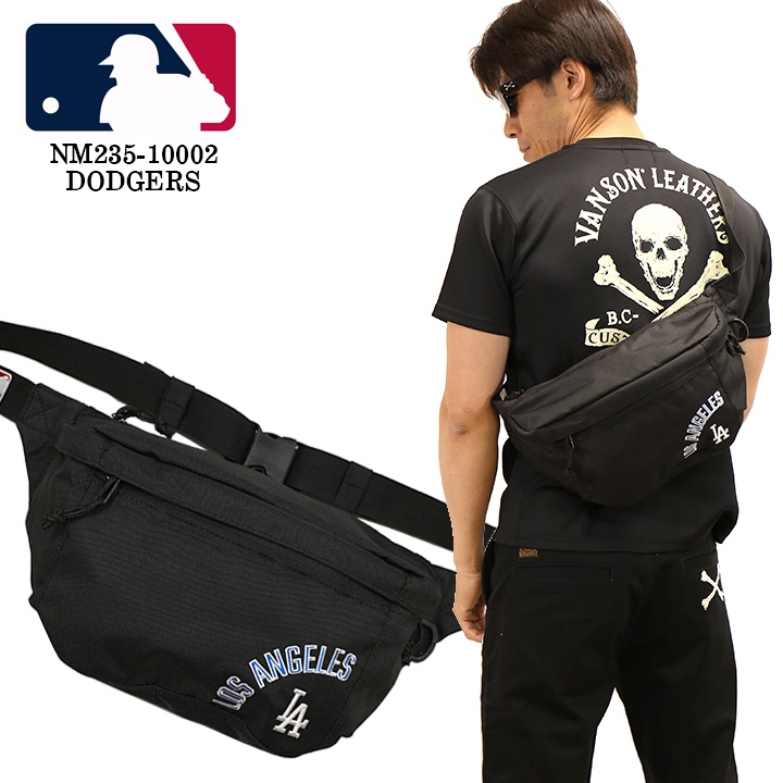 MLB メジャーリーグベースボール SIMPLE WAIST BAG カバン 鞄 nm235-10002｜bicks-market｜08