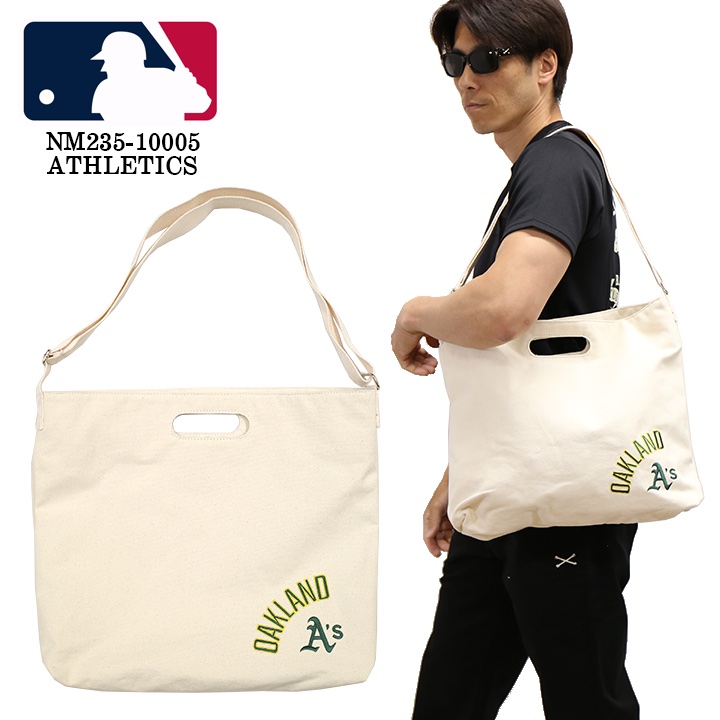 MLB メジャーリーグベースボール CANVAS SHOULDER カバン 鞄 nm235-10005｜bicks-market｜08