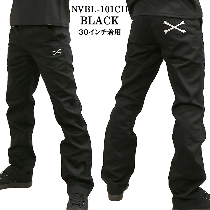 VANSON（バンソン） チノパン ボトムス パンツ クロスボーン nvbl
