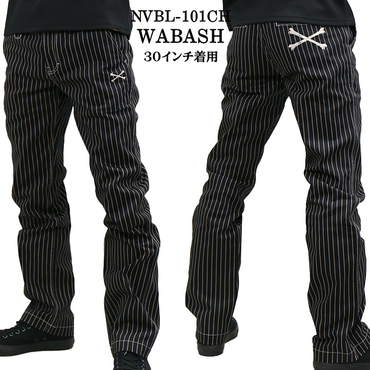 VANSON（バンソン） チノパン ボトムス パンツ クロスボーン nvbl