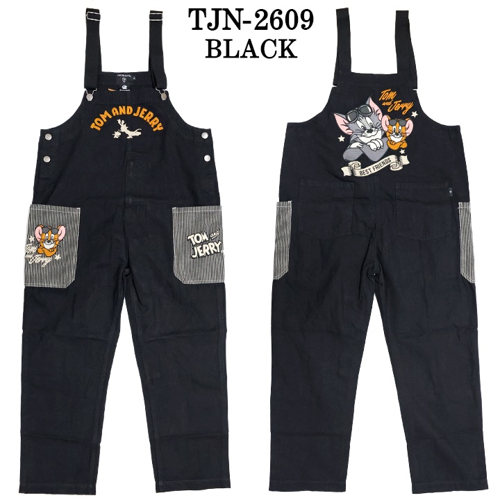 TOM&JERRY NEVERMIND OVERALL トムとジェリー ネバーマインド コラボ