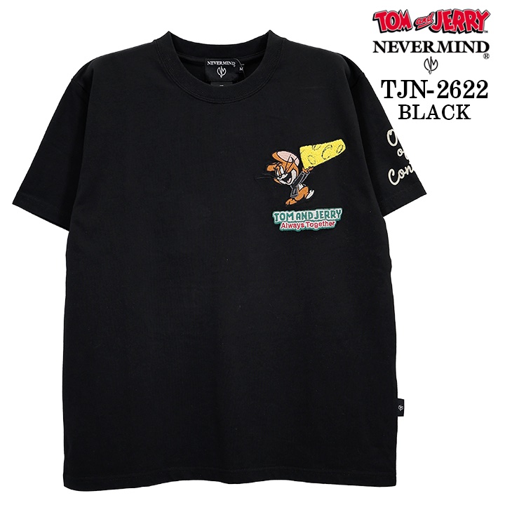 TOM&JERRY NEVERMIND TEE S/S T-SHIRT トムとジェリー ネバーマインド