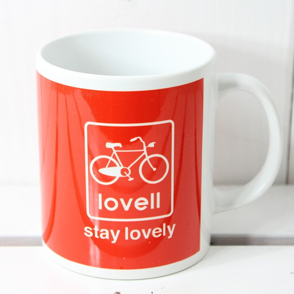 自転車 マグカップ ブランド 自転車柄 大きいコップ 自転車モチーフ雑貨 コーヒーカップ ラベル lovell MTB バイク｜bicyclegift｜03