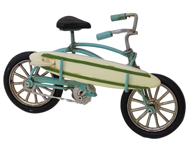 ノスタルジックデコ ビーチクルーザー 自転車 ミニチュア 自転車