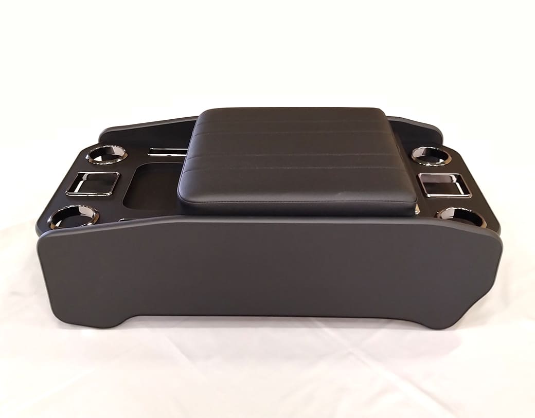 ◆ハイエース ◆センターコンソール フラットテーブル◆ドリンクホルダー付き 工具付】ハイエース コンソールテーブル ドリンクホルダー前